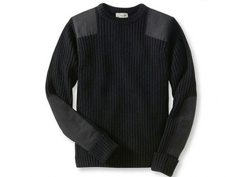 Black on sale commando sweater