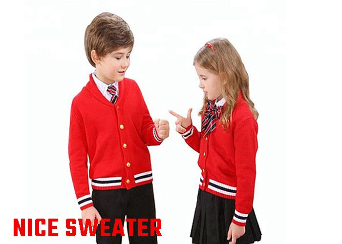 school uniform cardigan sweaters